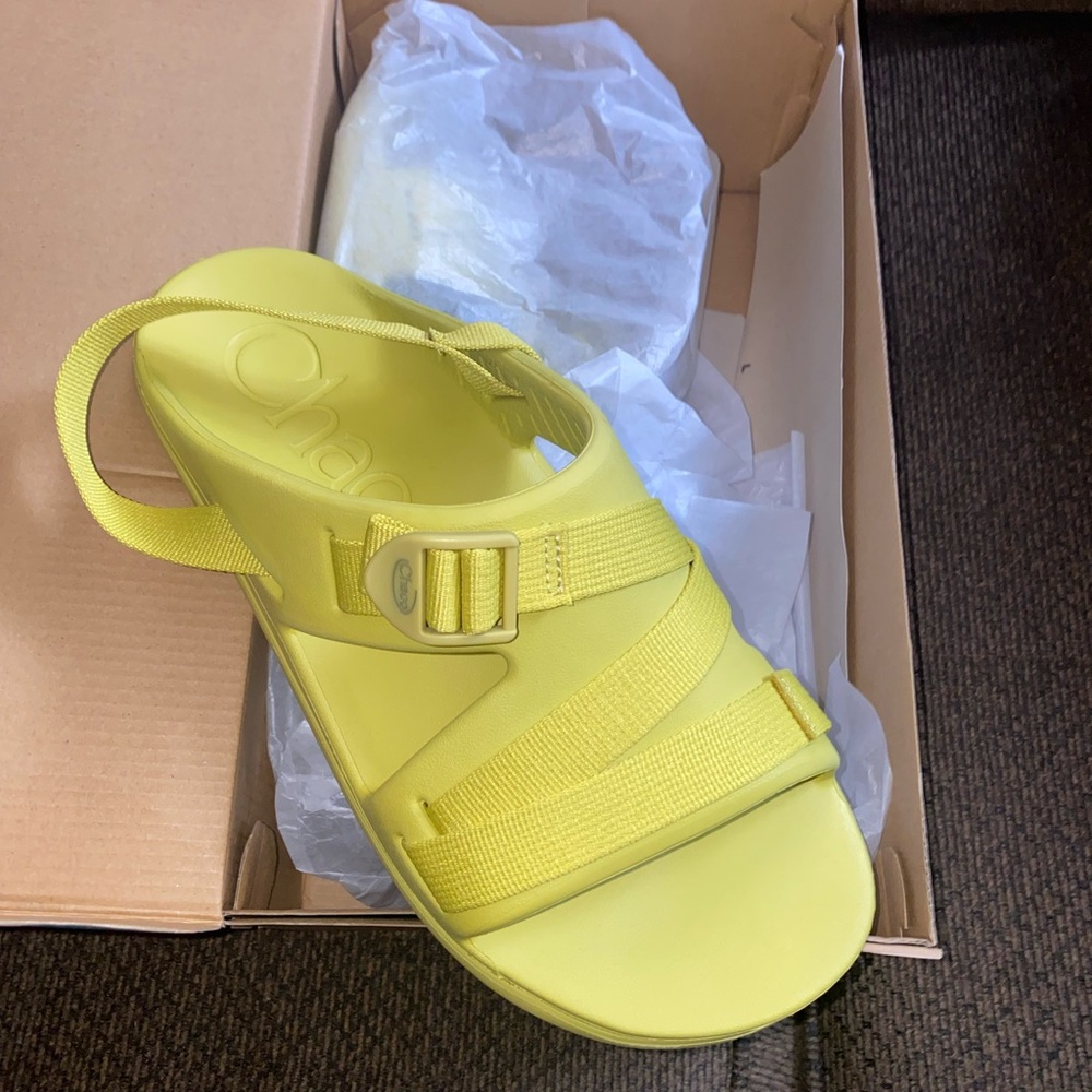 Chaco Bright Yellow Chillos Sport Sandals